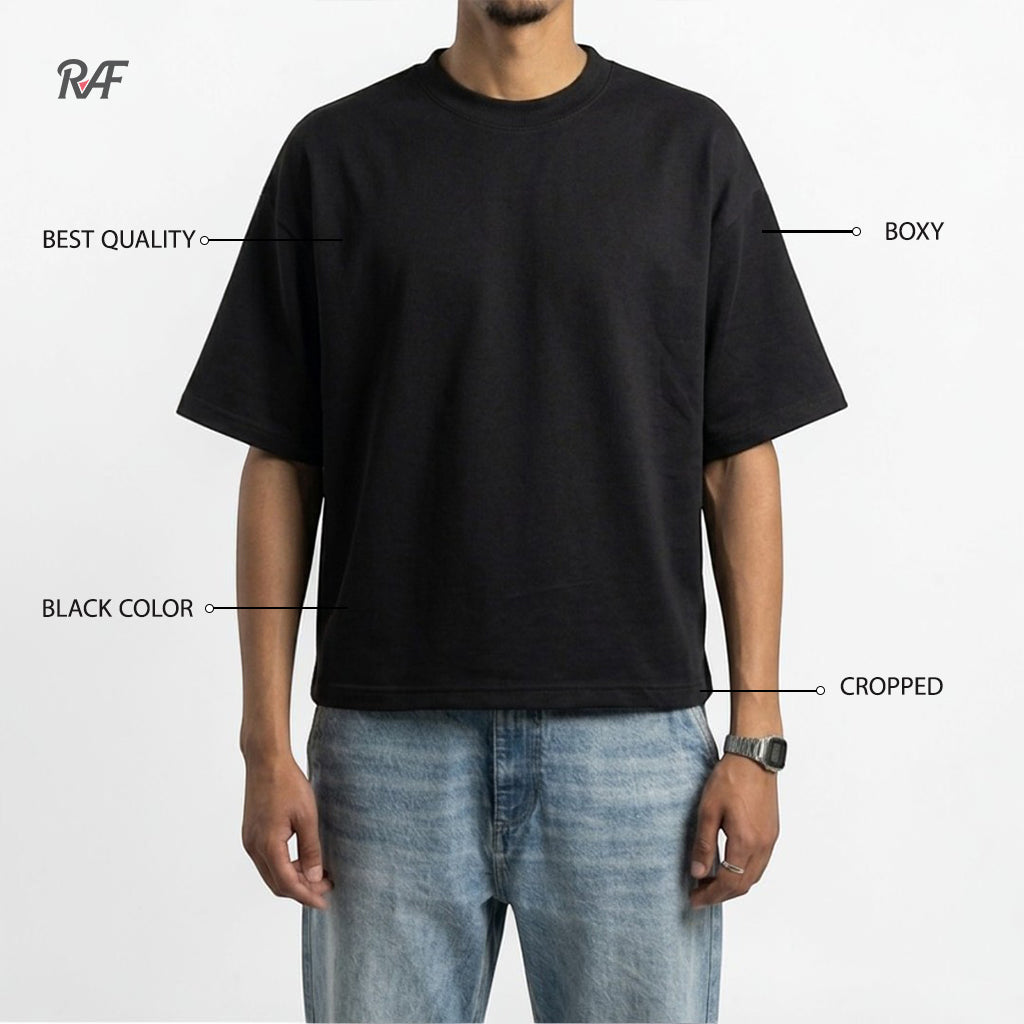 Cropped Boxy Tshirt