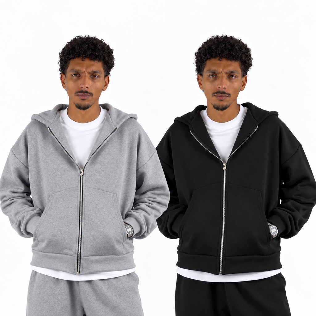 Hoodie zip up