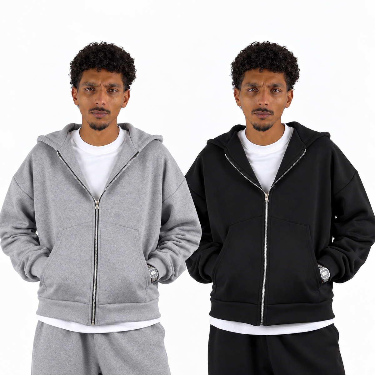 Hoodie zip up