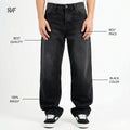BLACK BAGGY JEANS