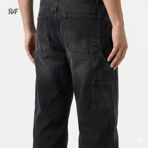 BLACK BAGGY JEANS